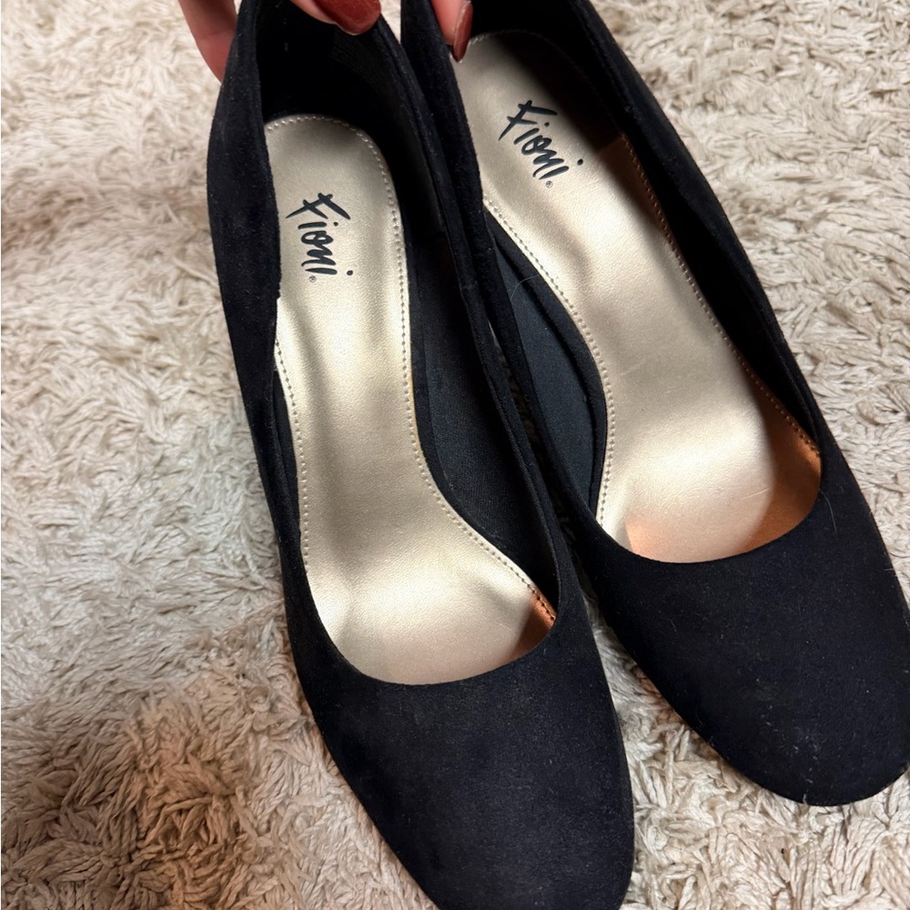 FIONI Clothing Black Heels